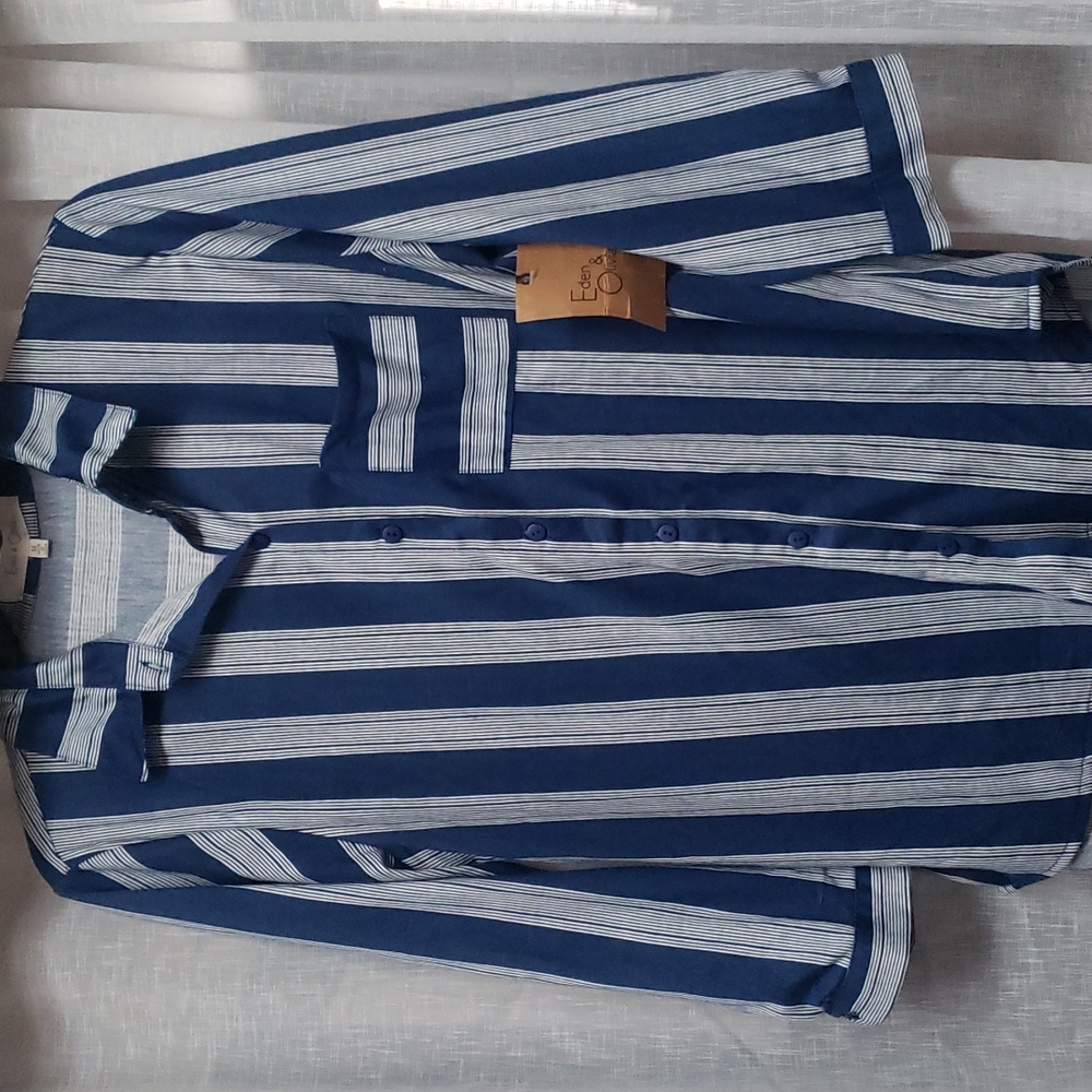 Eden & Olivia stripe shirt